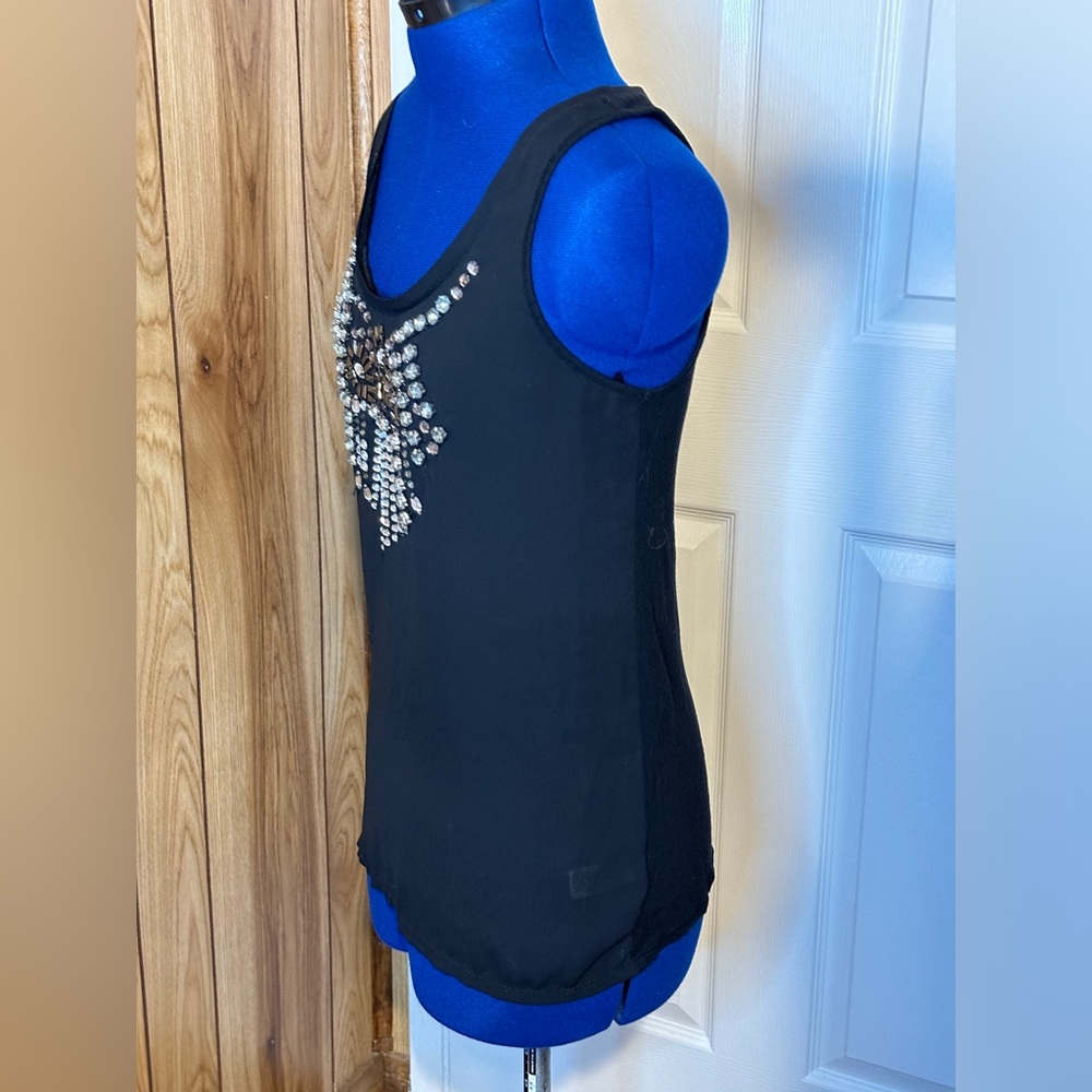 Express Tank Top with Rhinestone Detail - Picture 4 of 7